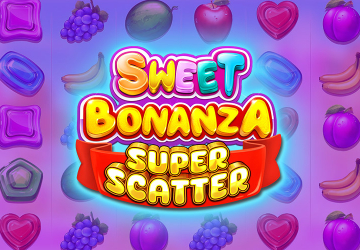 Игра Sweet Bonanza Super Scatter в Велле казино